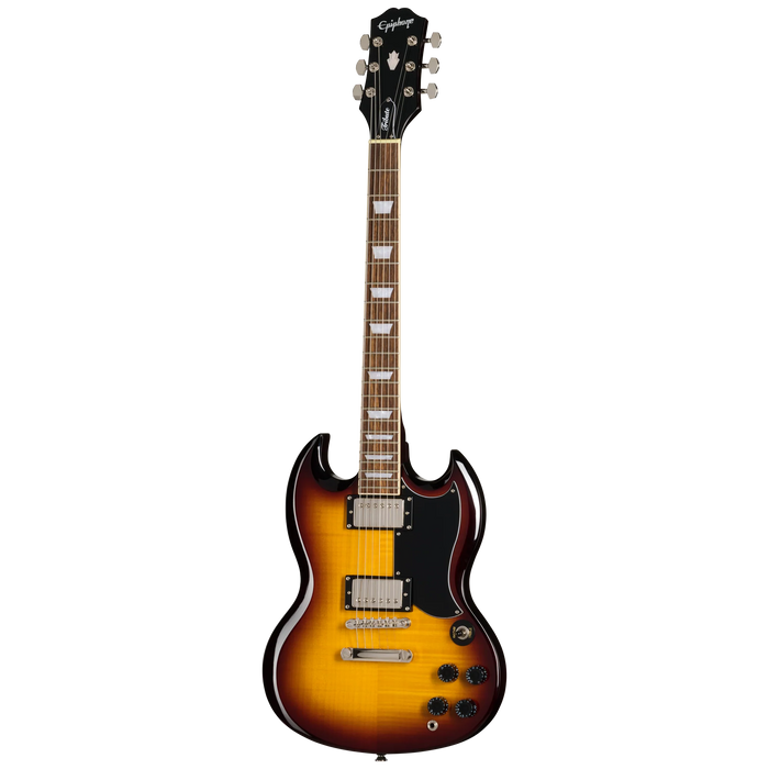 Epiphone SG Tribute Plus Electric Guitar, Vintage Sunburst