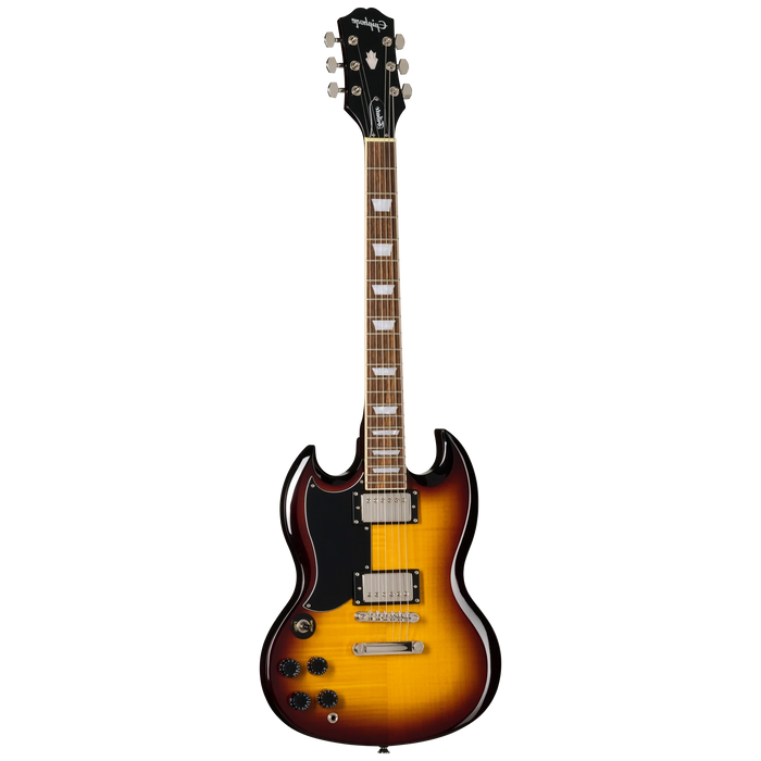 Epiphone SG Tribute Plus Electric Guitar Left-Handed, Vintage Sunburst