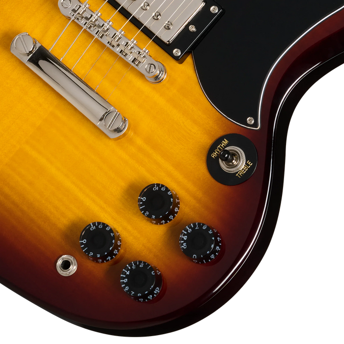 Epiphone SG Tribute Plus Electric Guitar, Vintage Sunburst