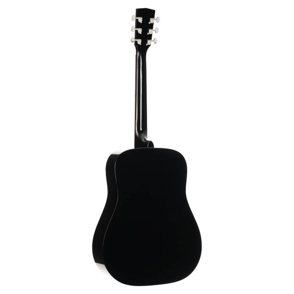 Cort Guitars Earth Series Acoustic Guitar, Black