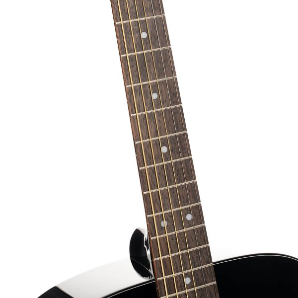 Cort Guitars Earth Series Acoustic Guitar, Black