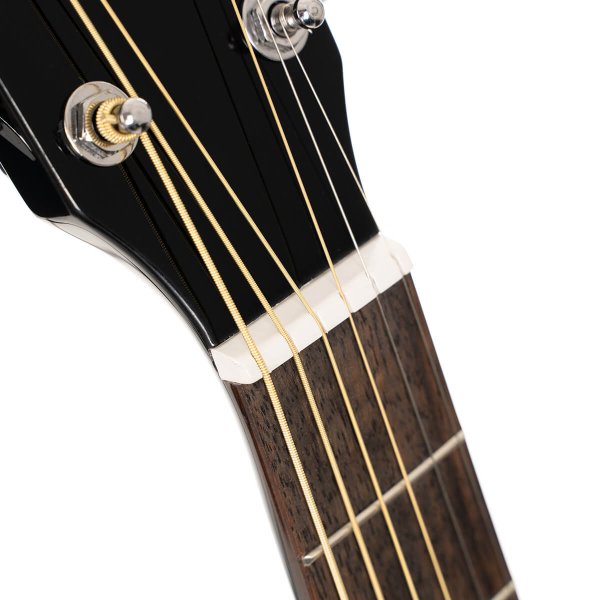 Cort Guitars Earth Series Acoustic Guitar, Black