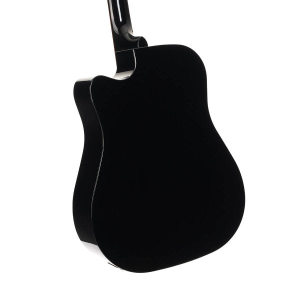 Cort Guitars Earth Series Acoustic/Electric Guitar, Black