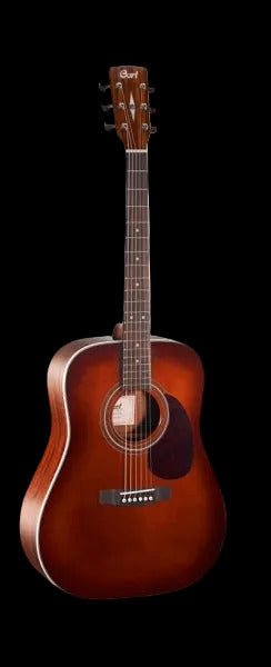 Cort EARTH70-BR Acoustic Guitar, Brown