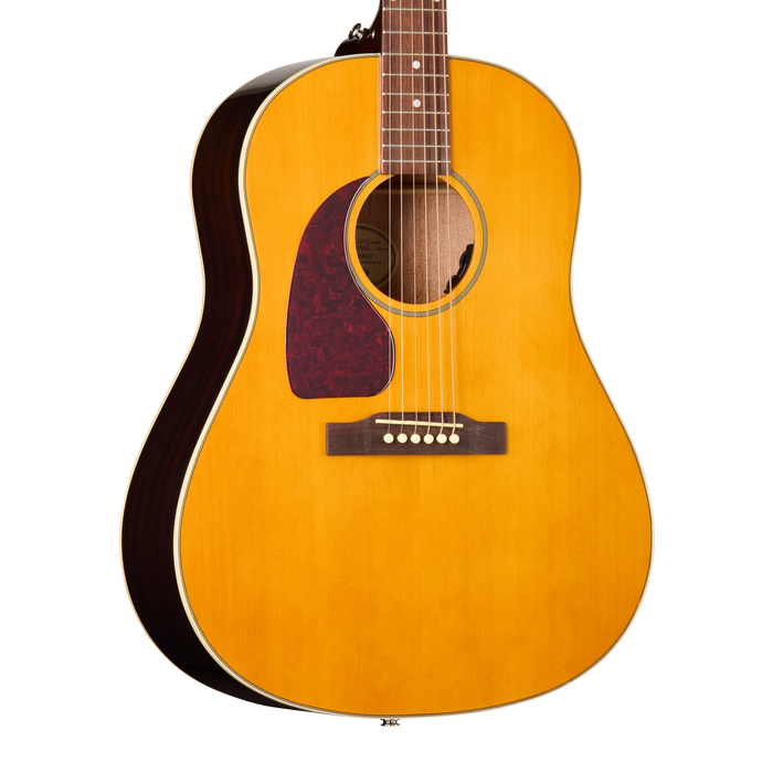 Epiphone J-45 Studio Acoustic/Electric Guitar w/Gigbag Left-Handed, Natural