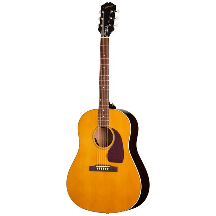 Epiphone J-45 Studio Acoustic/Electric Guitar w/Gigbag, Natural