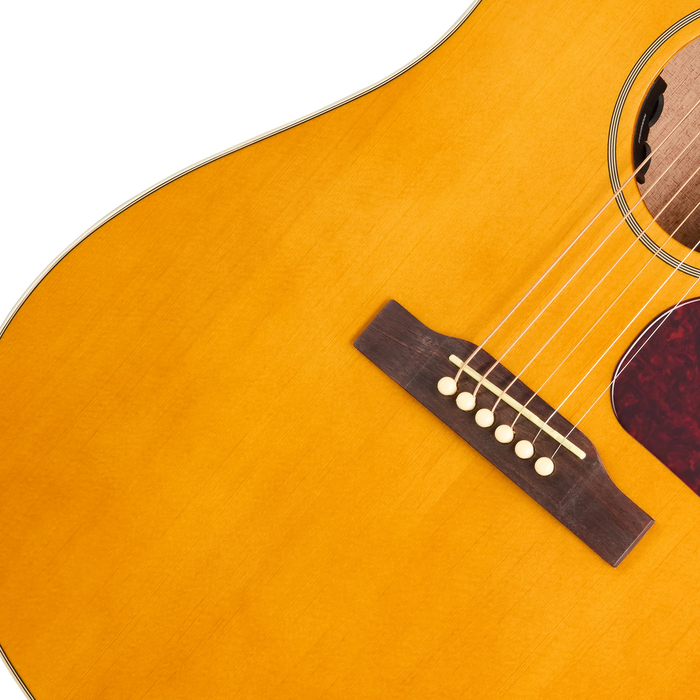 Epiphone J-45 Studio Acoustic/Electric Guitar w/Gigbag Left-Handed, Natural