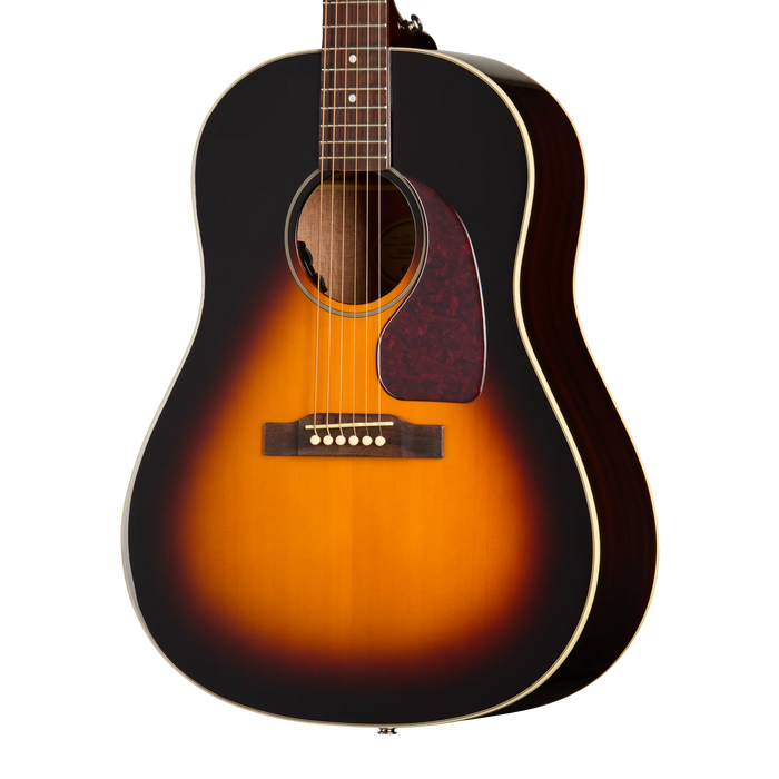 Epiphone J-45 Studio Acoustic/Electric Guitar w/Gigbag, Vintage Sunburst