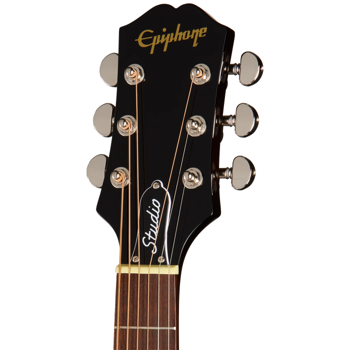 Epiphone J-45 Studio EC Acoustic/Electric Guitar w/Gigbag Left-Handed, Natural