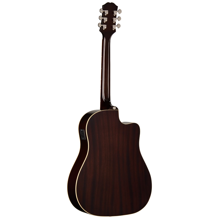 Epiphone J-45 Studio EC Acoustic/Electric Guitar w/Gigbag Left-Handed, Natural