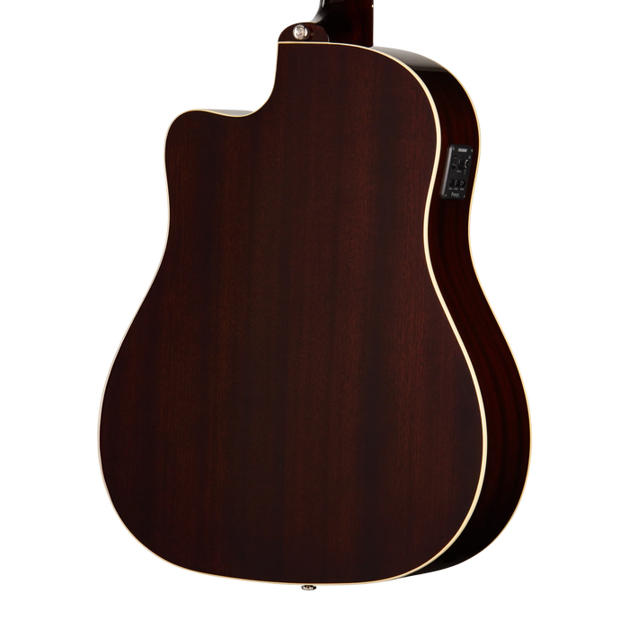 Epiphone J-45 Studio EC Acoustic/Electric Guitar w/Gigbag, Vintage Sunburst