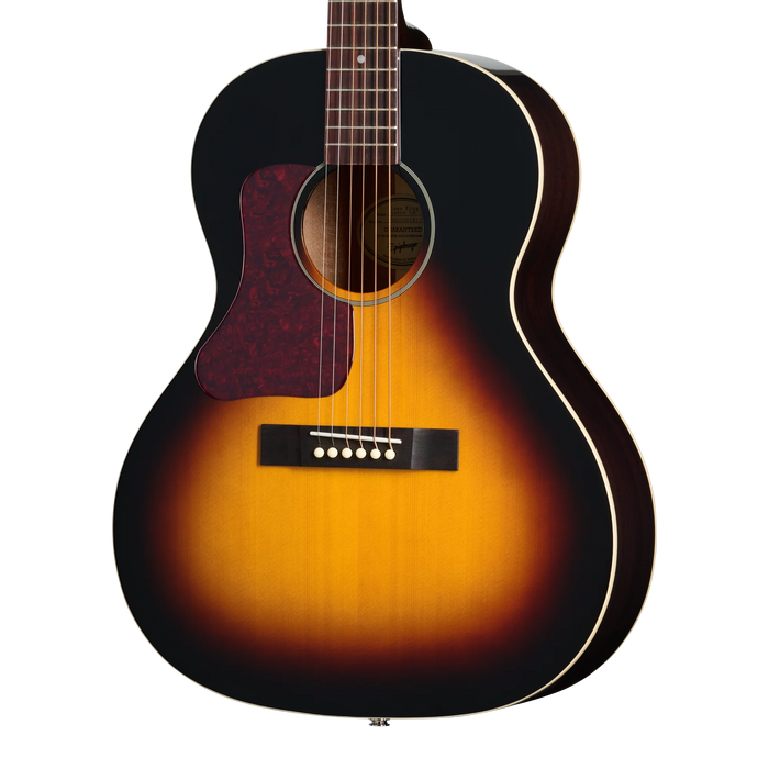 Epiphone Blues King Studio Acoustic/Electric Guitar w/Gigbag Left-Handed, Dark Burst