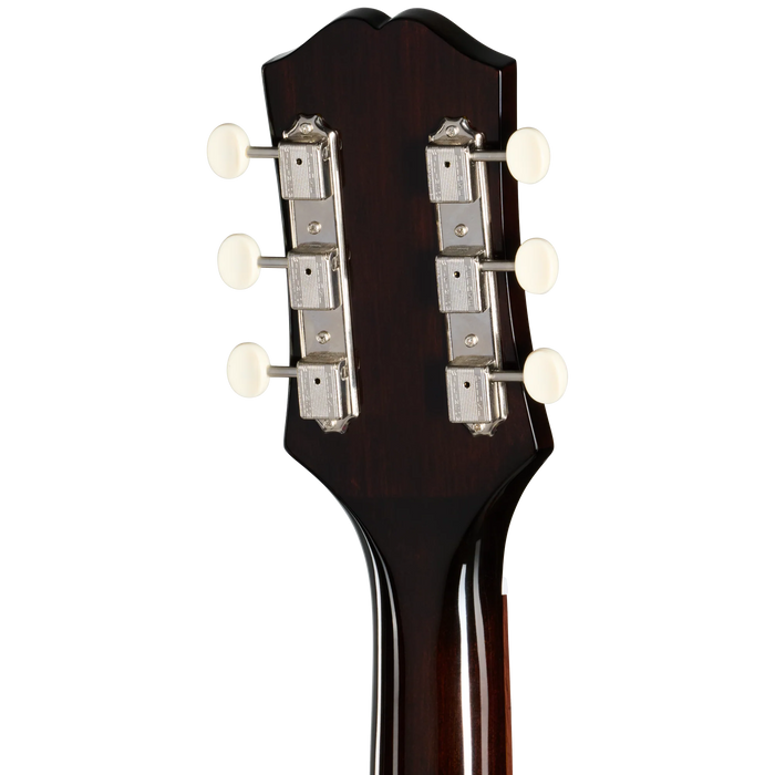 Epiphone Blues King Studio Acoustic/Electric Guitar w/Gigbag Left-Handed, Dark Burst