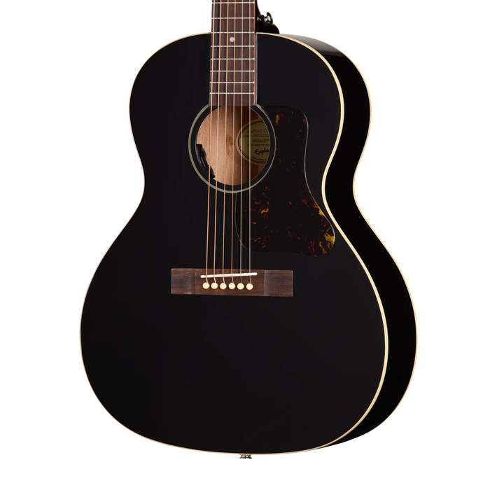 Epiphone Blues King Studio Acoustic/Electric Guitar w/Gigbag, Ebony