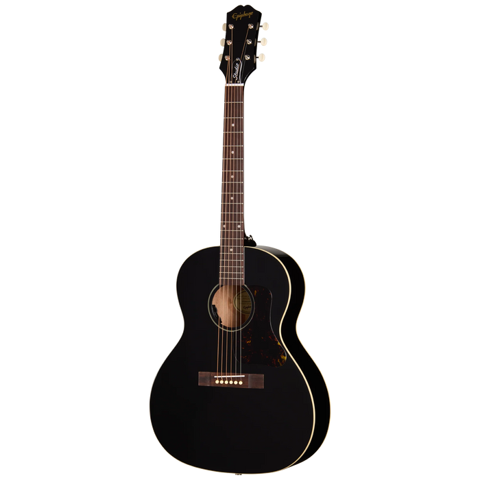 Epiphone Blues King Studio Acoustic/Electric Guitar w/Gigbag, Ebony