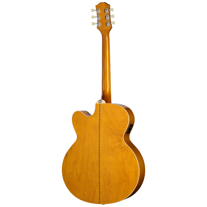 Epiphone J-200 Studio EC Acoustic/Electric Guitar w/Gigbag, Natural