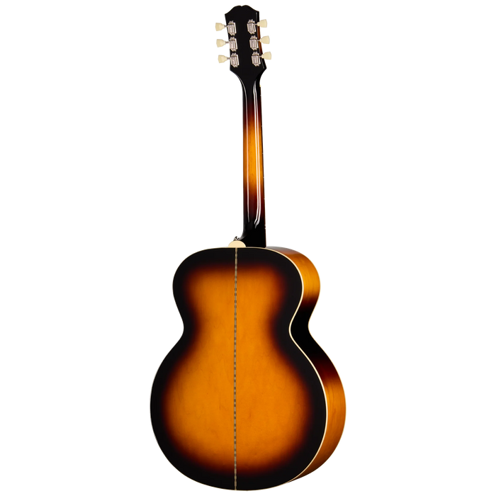 Epiphone J-200 Studio Acoustic/Electric Guitar w/Gigbag, Vintage Sunburst