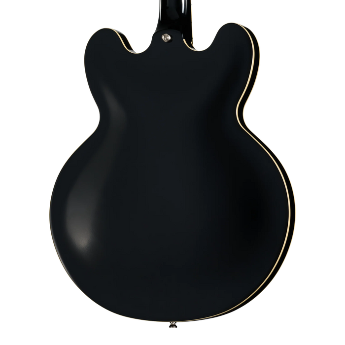 Epiphone 1962 ES-335 Reissue Electric Guitar w/Hardshell Case, Ebony