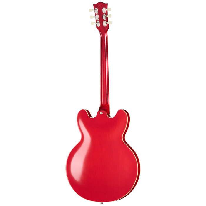 Epiphone 1962 ES-335 Reissue Left-Handed w/Harshell Case, Sixties Cherry