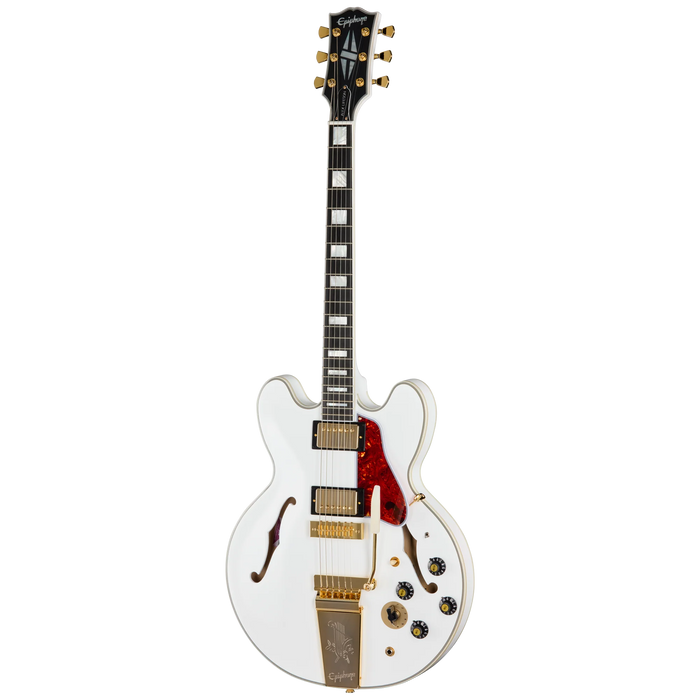 Epiphone Alex Lifeson 1976 ES-355 Custom, Alpine White