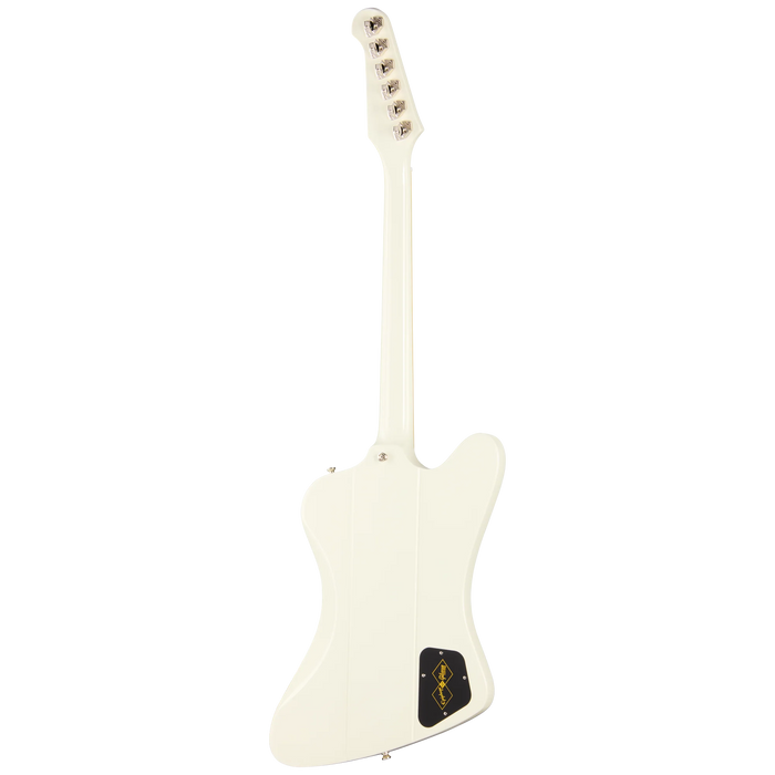 Epiphone 1963 Firebird V Left-Handed w/Maestro Vibrola & Hardshell Case, White