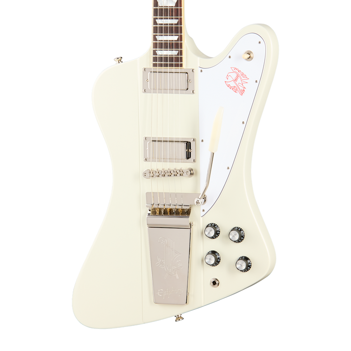 Epiphone 1963 Firebird V w/Maestro, Polaris White