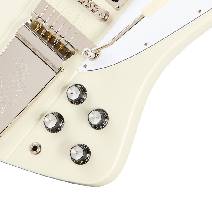 Epiphone 1963 Firebird V w/Maestro, Polaris White