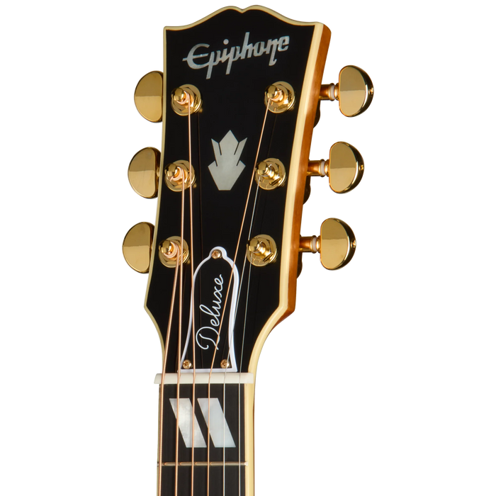 Epiphone Inspired by Gibson Custom Hummingbird Deluxe EC, Automn Burst