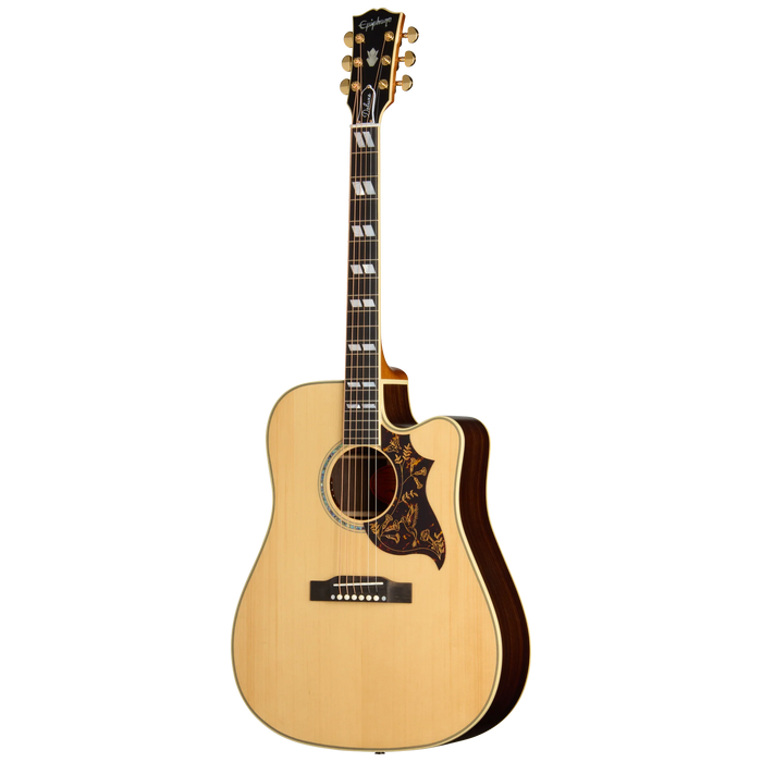 Epiphone Inspired by Gibson Custom Hummingbird Deluxe EC, Natural