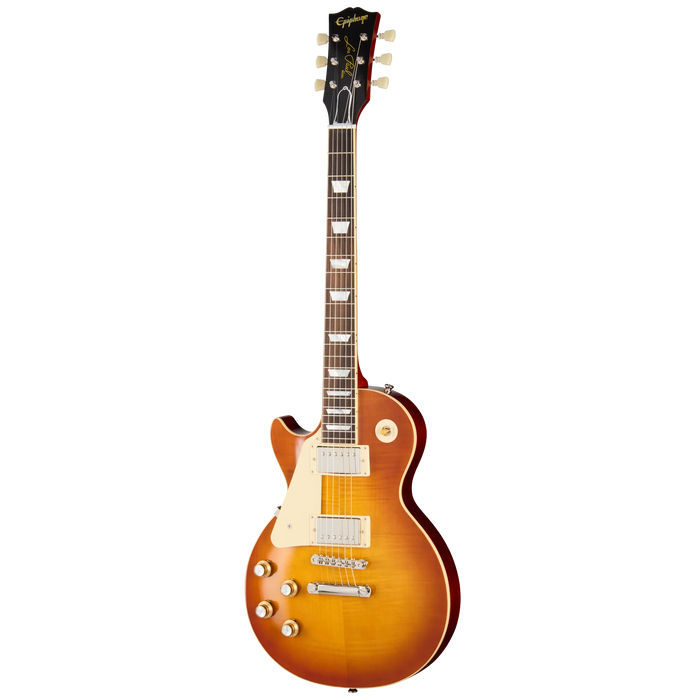 Epiphone 1960 Les Paul Standard Left-Handed w/Hardshell Case, Iced Tea Burst