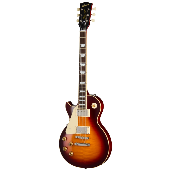 Epiphone 1959 Les Paul Standard Left-Handed w/Hardshell Case, Deep Cherry Burst