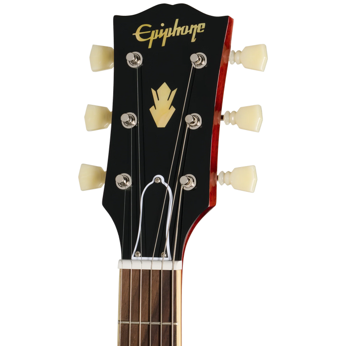 Epiphone 1964 SG Standard Left-Handed w/Maestro Vibrola & Hardshell Case, Cherry