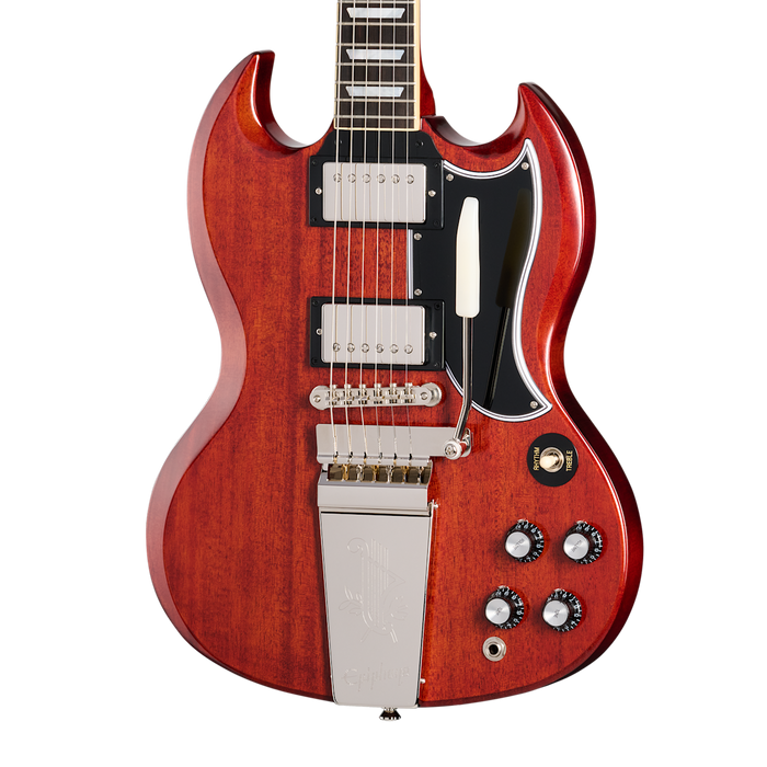 Epiphone 1964 SG Standard w/Maestro Vibrola, Cherry Red