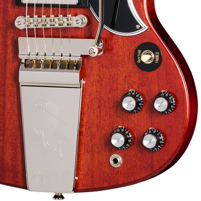 Epiphone 1964 SG Standard w/Maestro Vibrola, Cherry Red