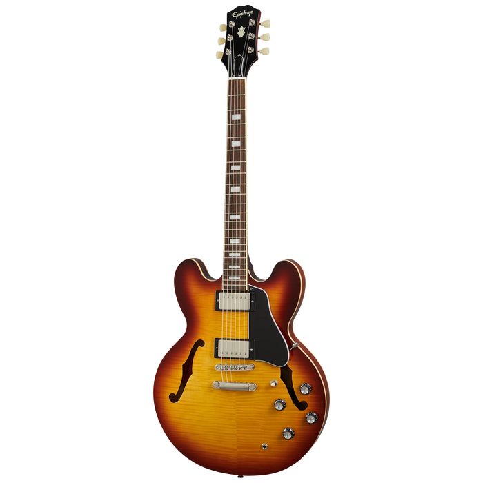 Epiphone Inspired by Gibson ES-335 Figured, Raspberry Tea