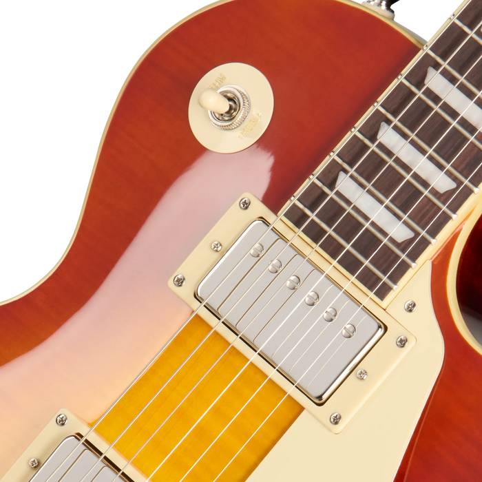 Epiphone Les Paul Standard 50s Electric Guitar w/Gigbag, Washed Cherry Sunburst