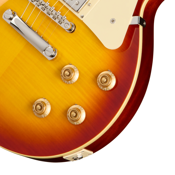 Epiphone Les Paul Standard 50s Electric Guitar w/Gigbag, Washed Cherry Sunburst