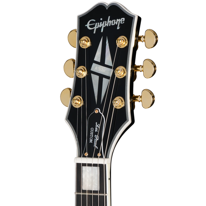 Epiphone Les Paul Custom Left-Handed Electric Guitar w/Gigbag, Ebony