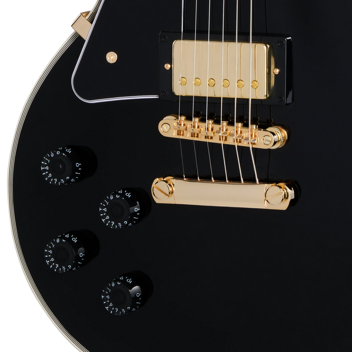 Epiphone Les Paul Custom Left-Handed Electric Guitar w/Gigbag, Ebony