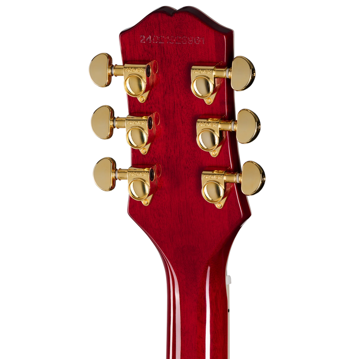Epiphone Les Paul Custom Electric Guitar w/Gigbag, Heritage Cherry Sunburst