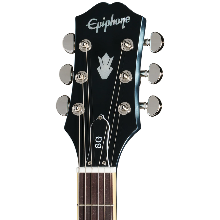 Epiphone SG Standard Electric Guitar w/Gig Bag, Pelham Blue