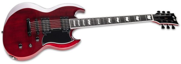ESP E-II VIPER, See-through Black Cherry