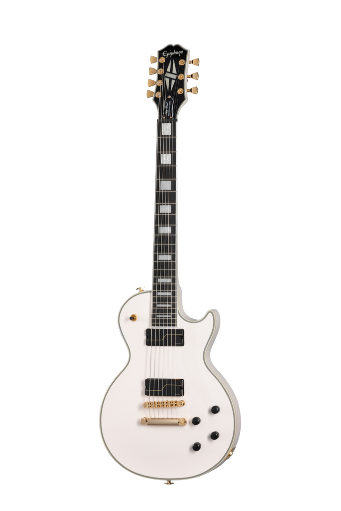 【10670】 EPIPHONE Les Paul 100 ホワイト Epiphone Limited-Edition Les Paul 100 Deluxe Electric Guitar