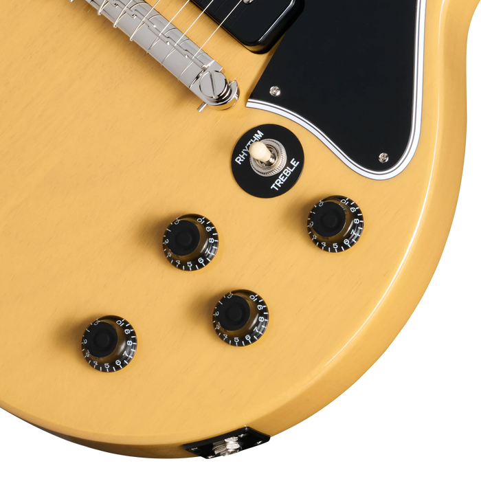 Epiphone Les Paul Special Double Cut Electric Guitar,  TV Yellow