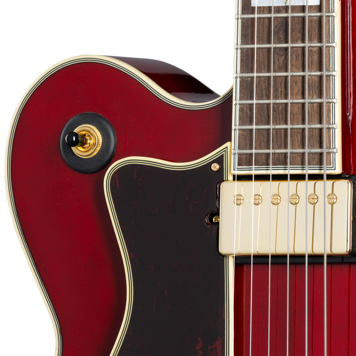 Epiphone Broadway Left-Handed Wine Red