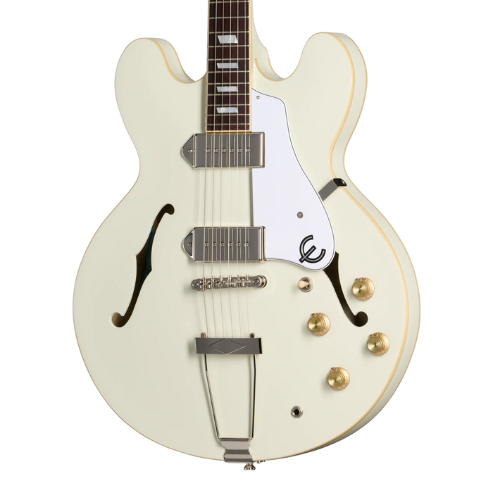 Epiphone Casino Hollowbody Electric Guitar, Classic White