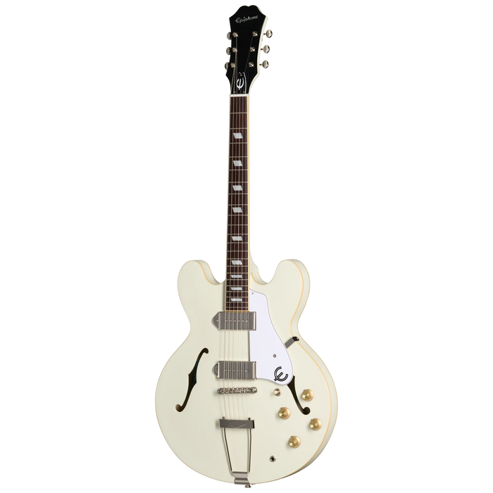 Epiphone Casino Hollowbody Electric Guitar, Classic White