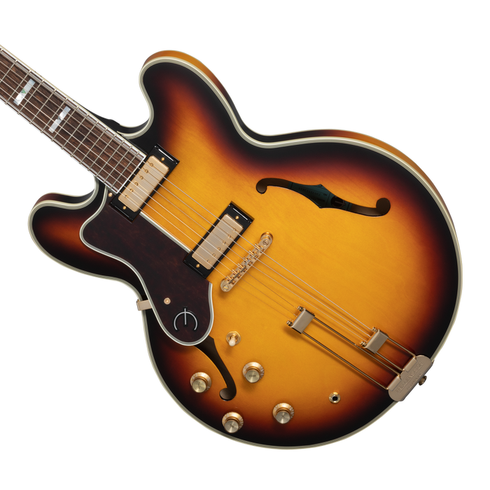 Epiphone Sheraton Frequnesator Left-Handed, Vintage Burst