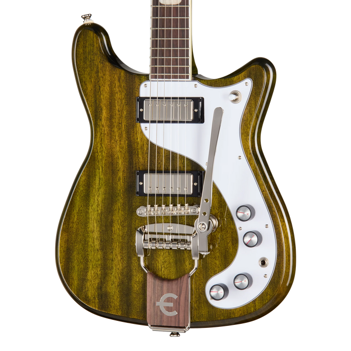 Epiphone Crestwood Custom w/Tremotone Tailpiece, Silver Fox