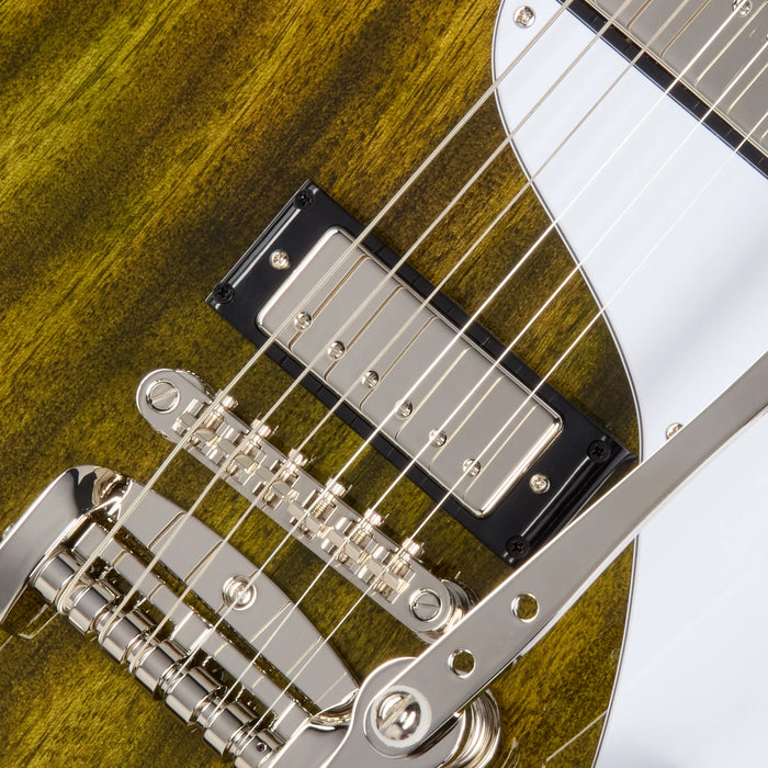 Epiphone Crestwood Custom w/Tremotone Tailpiece, Silver Fox